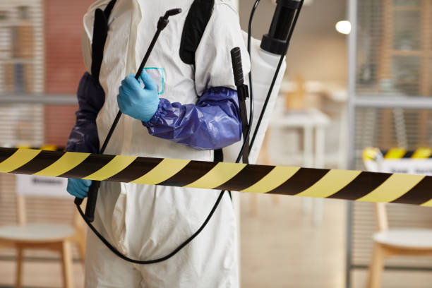 Professional Infectious Disease Decontamination technician working in Lewis Center, OH